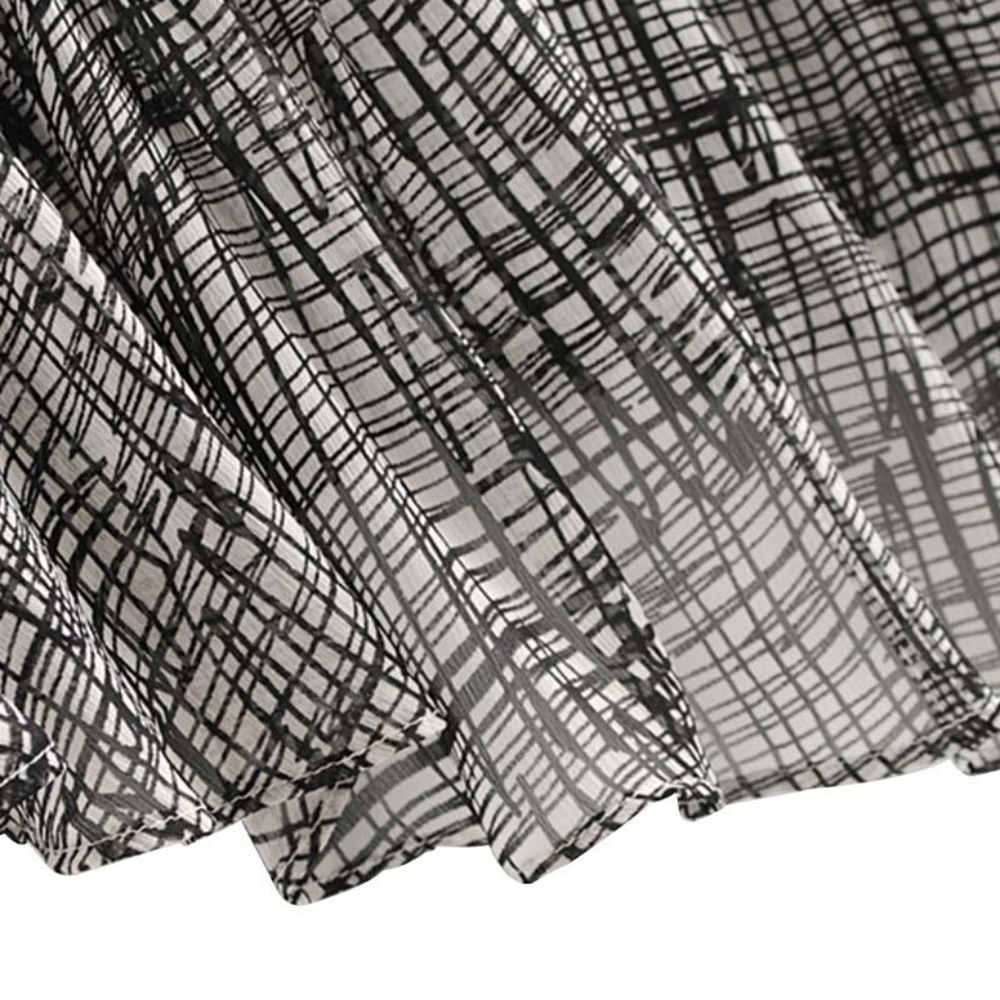 black and white ruffle dress - Picture 10 of 10